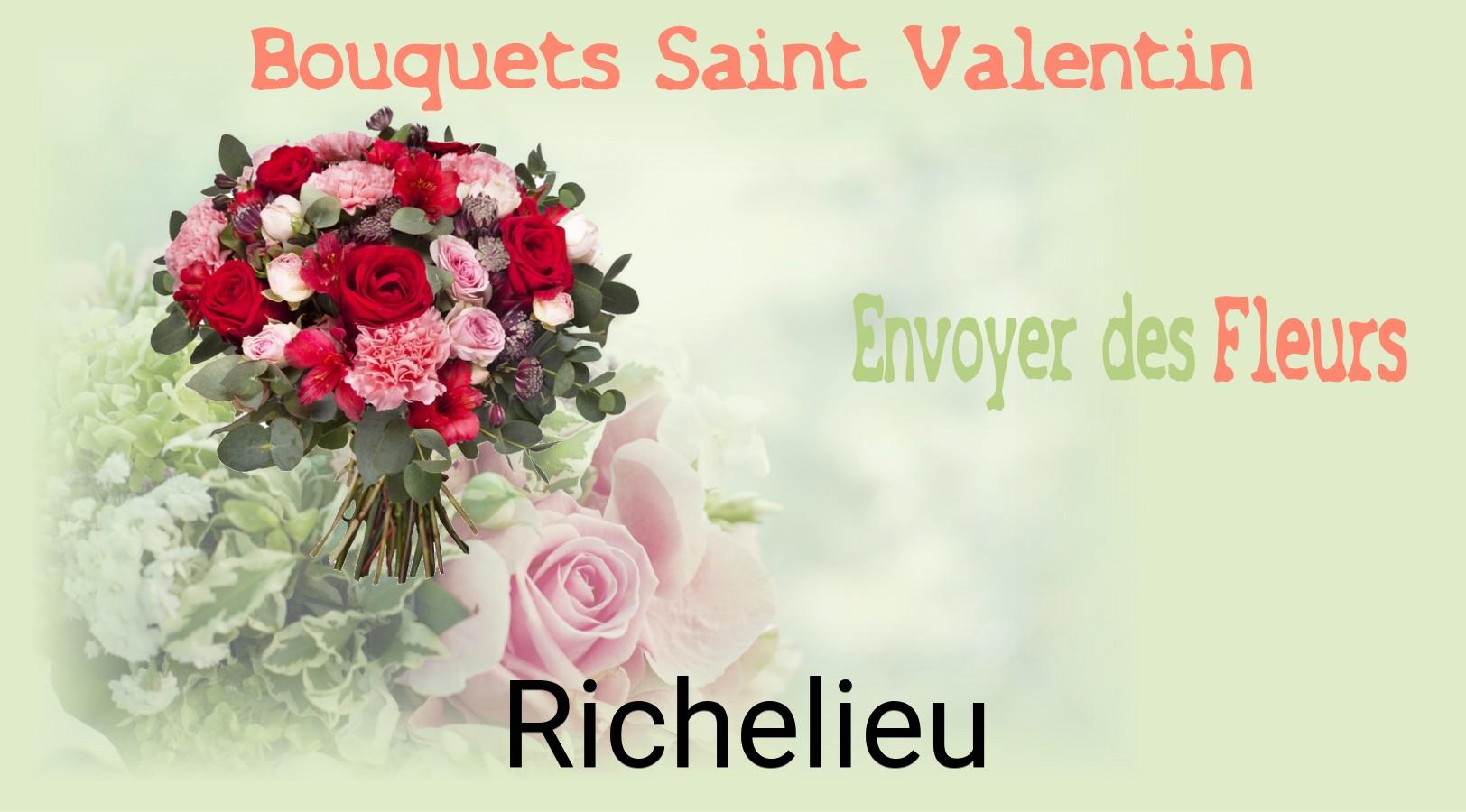 Roses de Saint-Valentin livrées à Richelieu